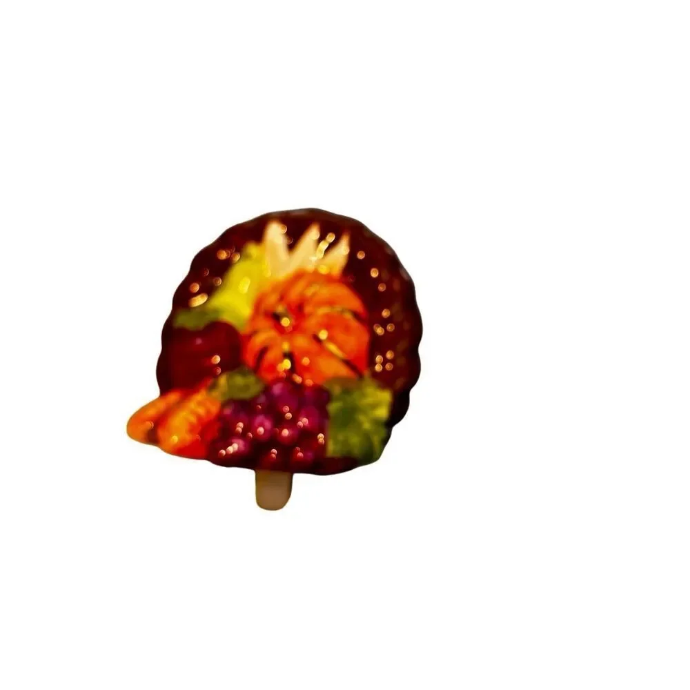 Nora Fleming Mini cornucopia platter charm